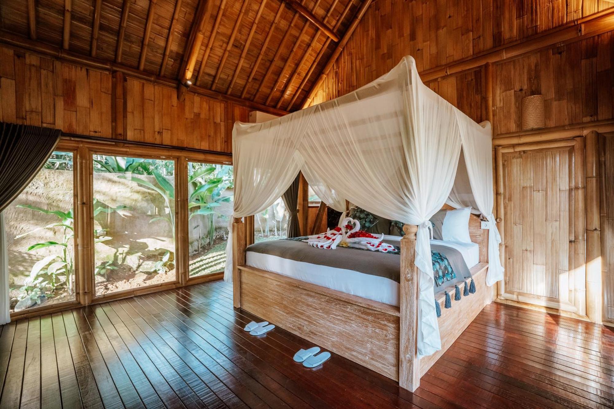 Umah Bali Kuno Villa Tampaksiring Bagian luar foto