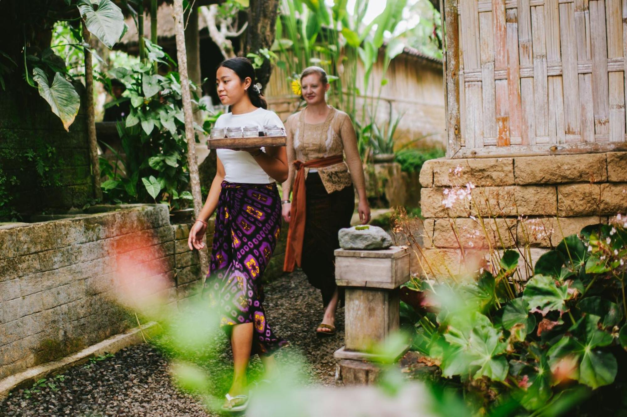 Umah Bali Kuno Villa Tampaksiring Bagian luar foto